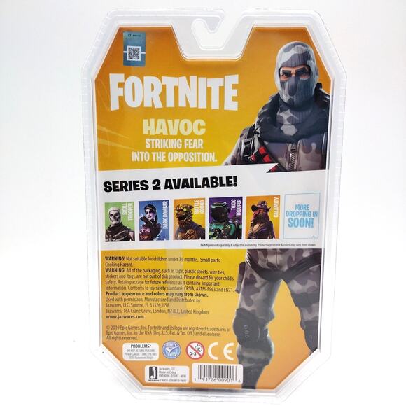 Fortnite Havoc Solo Mode Action Figure New Sealed Jazwares 2019 Epic Games 8+ - Picture 2 of 3